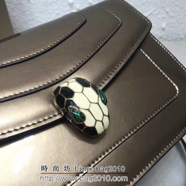 BVLGARI寶格麗 漆皮系列 時尚百搭 單層單鏈 單肩斜挎包 39174 FYD1379